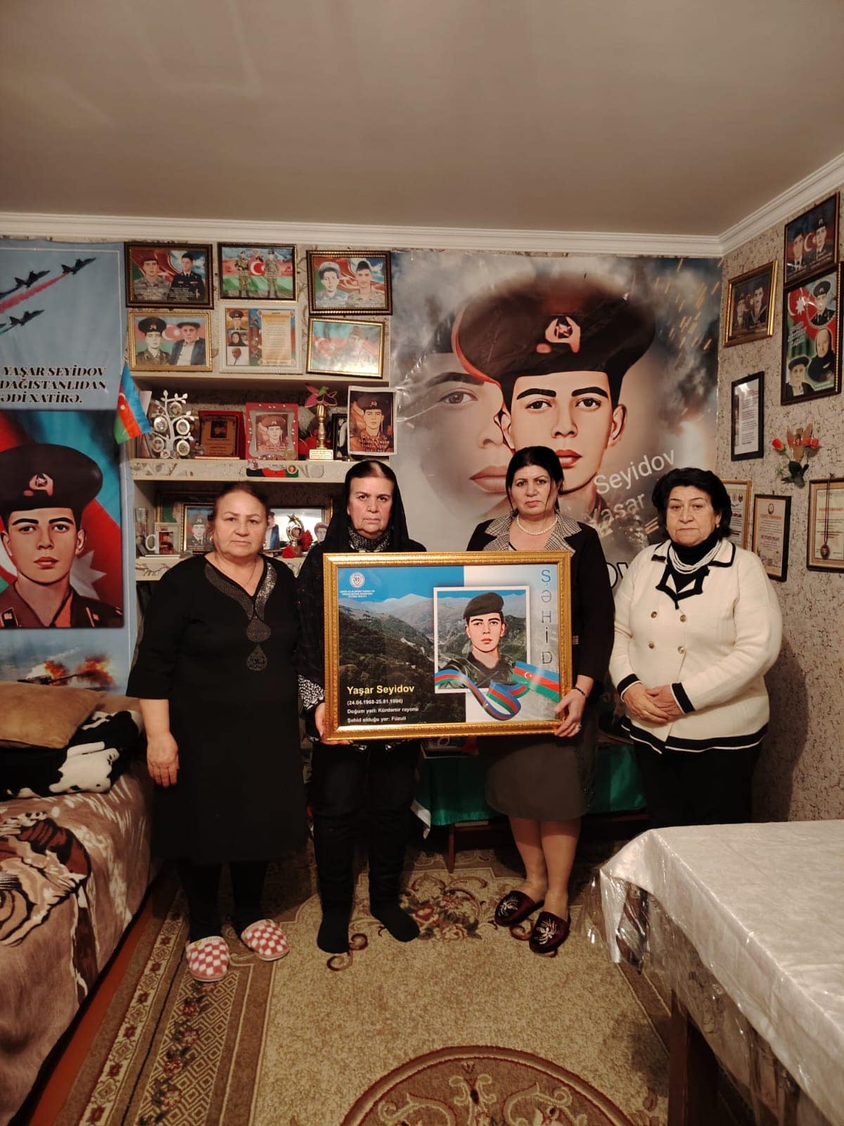 25.01.2026cı ildə Kürdəmir rayonunda ,Fizuli uğrunda gedən döyüşlərdə Yaşar Həkim oğlu Seyidovun anım günü keçirilib. 2 WhatsApp Image 2026 01 28 at 16.04.21 3